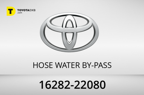 Toyota HOSE  WATER BY-PASS