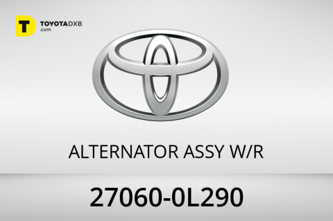 Toyota ALTERNATOR ASSY  W/R