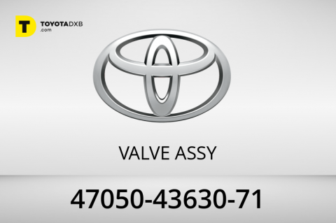 Toyota VALVE ASSY