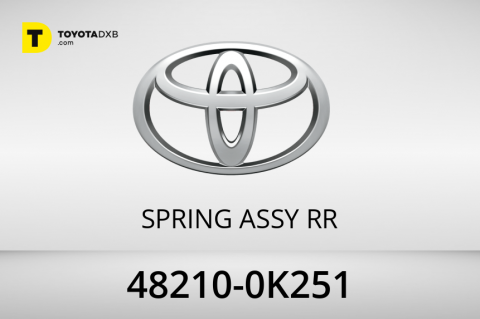 Toyota SPRING ASSY  RR
