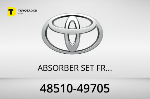 48510-49705 ABSORBER SET FR RH for Toyota