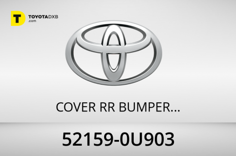 Toyota COVER  RR BUMPER  L/