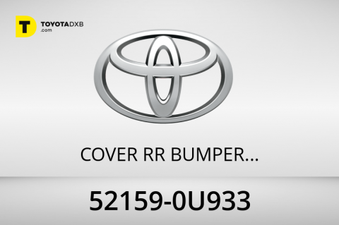 Toyota COVER  RR BUMPER  L/