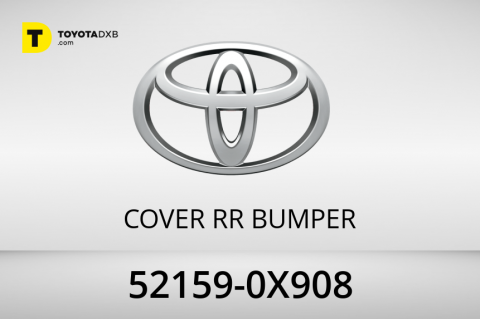 Toyota COVER  RR BUMPER
