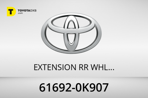 Toyota EXTENSION  RR WHL OP