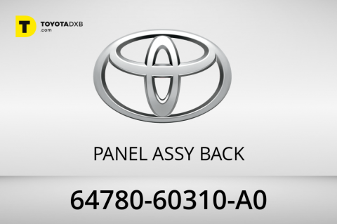Toyota PANEL ASSY  BACK