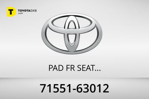 Toyota PAD  FR SEAT BACK