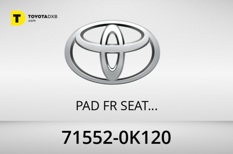 Toyota PAD  FR SEAT BACK  L