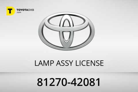 Toyota LAMP ASSY  LICENSE