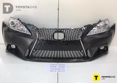 Lexus IS 2006- Front Body Kit Face Lift Conversion 2014- Look