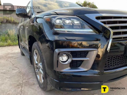 Lexus LX570 2008-2015 Front Head Lights 2016 Look LED Type (3)