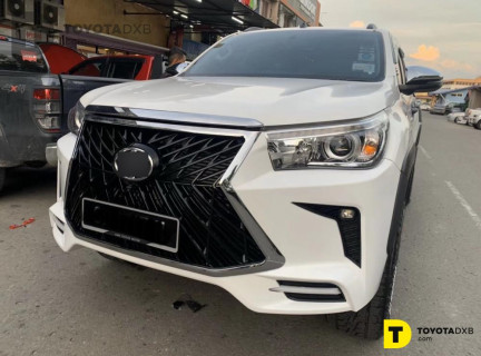 Toyota HILUX VIGO 2015-Lexus LX Style Body Kit (2)