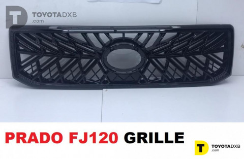 Toyota LAND CRUISER PRADO FJ120 2003- Radiator Grille T Style Black Toyota LAND CRUISER PRADO FJ120 2003- Radiator Grille T Style Black