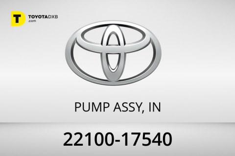 Toyota PUMP ASSY, IN