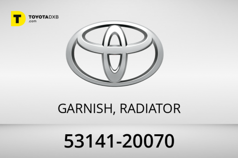 Toyota GARNISH, RADIATOR