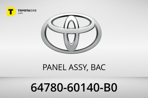 Toyota PANEL ASSY, BAC