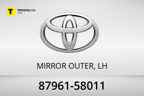 Toyota MIRROR OUTER, LH Toyota MIRROR OUTER, LH