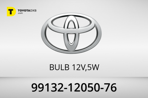 Toyota BULB 12V,5W