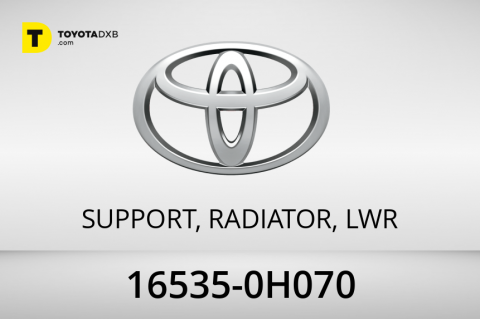 Toyota SUPPORT, RADIATOR, LWR