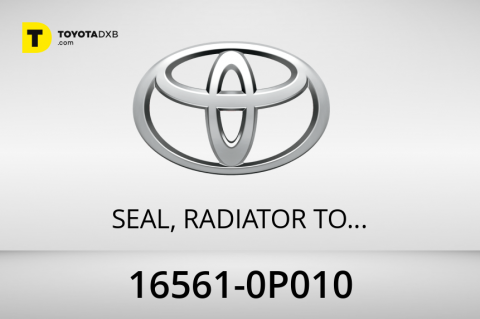 Toyota SEAL, RADIATOR TO SUPPORT, NO.1