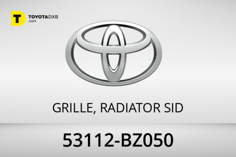 Toyota GRILLE, RADIATOR SID