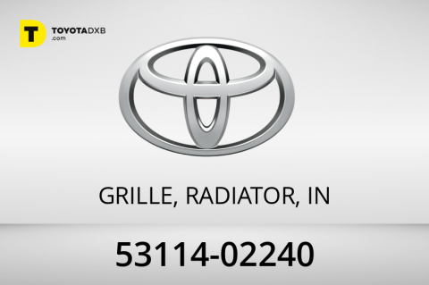 Toyota GRILLE, RADIATOR, IN