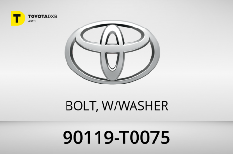 Toyota BOLT, W/WASHER