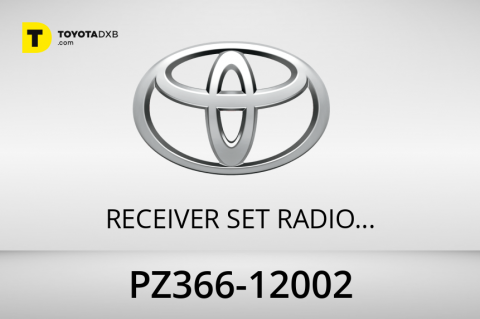 Toyota RECEIVER SET RADIO AUX6CDBT