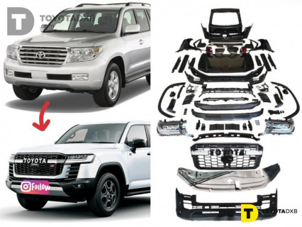 Toyota LAND CRUISER FJ200 2008- Body Kit Conversion to 2023 GR Look