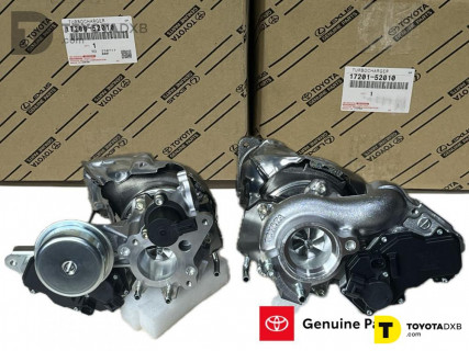 Toyota LAND CRUISER FJ300 2022- Genuine Turbocharger 1VD Twin Turbo 17208-52010 17201-52010