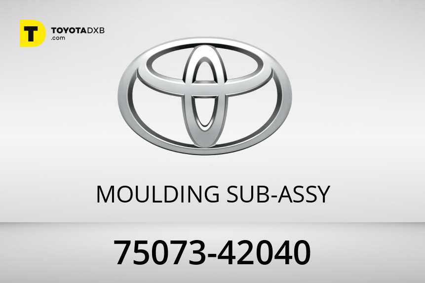 75073-42040 MOULDING SUB-ASSY for Toyota