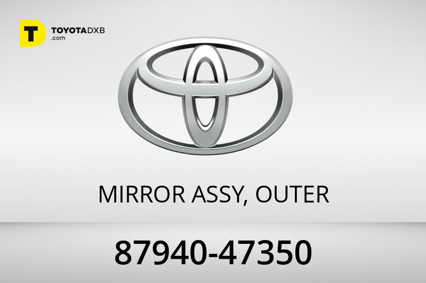 87940-47350 MIRROR ASSY, OUTER for Toyota