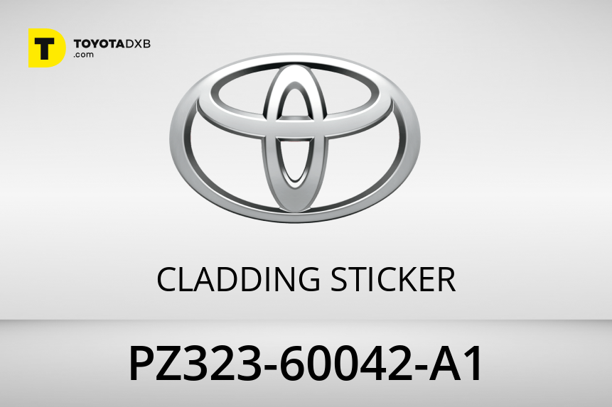 PZ323-60042-A1 CLADDING STICKER for Toyota